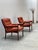 Set of two absolutely beautiful, high-quality, and very comfortable Swedish armchairs from the 1960s. Incredibly beautiful...