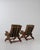 Pair Of Mid-Century Modern Lounge Armchairs With Adjustable Backs Green For Sale - Image 18 of 18
