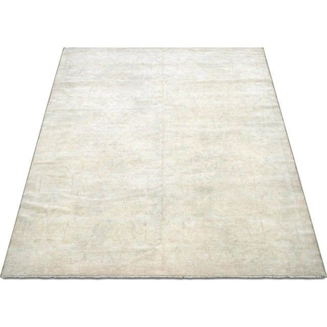 1980s Turkish Oushak Rug For Sale In Los Angeles - Image 6 of 8