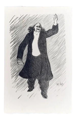 Marcel Legay - Original Lithograph on Japan Paper by H.-G. Ibels - 1893 1893