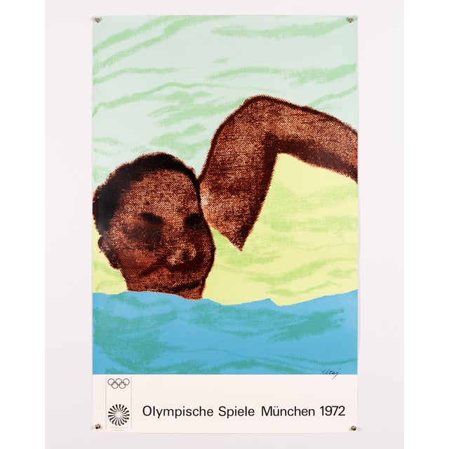 Serigraph Olympics 1972 Poster from R. B. Kitaj, 1971 For Sale - Image 3 of 9