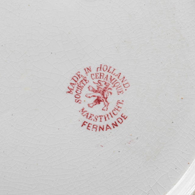 20th Century Dutch Special Edition Porcelain Tureen With Lid For Sale - Image 14 of 18