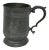 Antique Victorian Pewter Beer Tankard For Sale