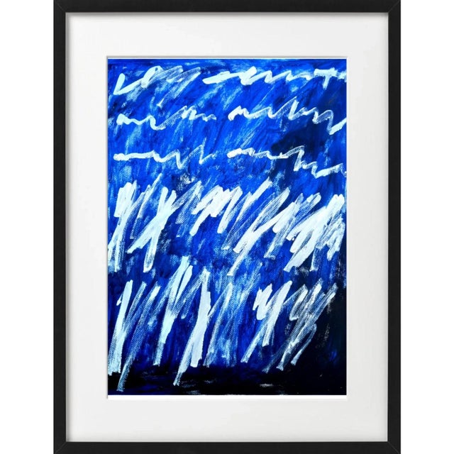2020s 19.6" X 25.5" - Set of 6 'Writings' Cy Twombly Inspired Abstract Original Art Installation For Sale - Image 5 of 13