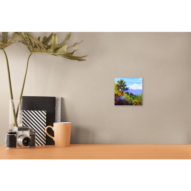 A Colorful Afternoon by Michelle Condrat | Oil on Board Mountain Landscape For Sale In Denver - Image 6 of 8