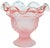 Glass Vintage Textured Pink Vase For Sale - Image 7 of 7