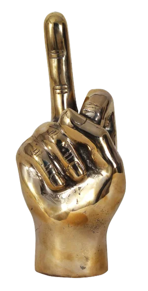 NOIR Qs the Finger, Brass