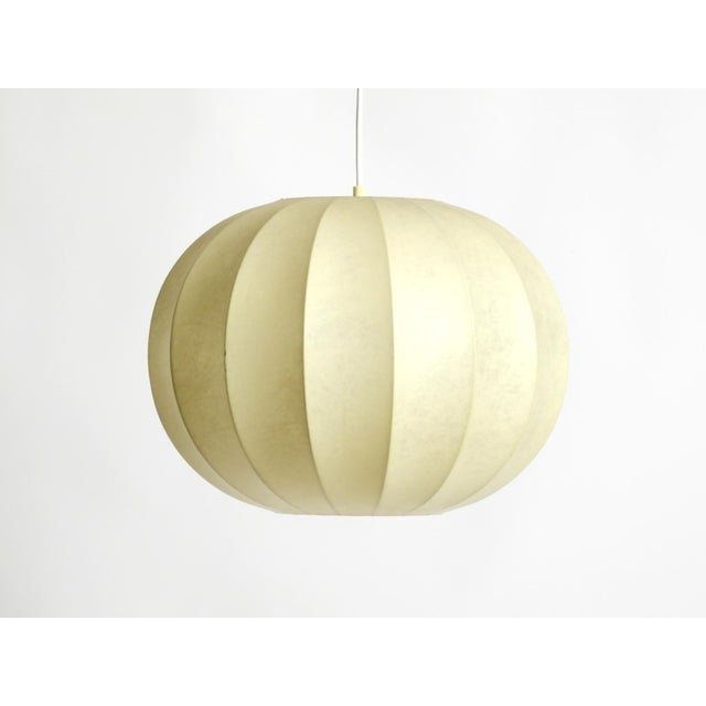 Mid-Century Modern Small Cocoon Pendant Lamp, 1960s For Sale - Image 3 of 14