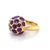 Pomellato Amethyst 18k Rose Gold Harem Cocktail Ring - Size 6.5 For Sale - Image 9 of 12