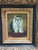 1980s 1980s French Victorian Style Maltese Dog Gold Gilt Carved Frame Art For Sale - Image 5 of 9