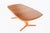 Dyrlund Style Mid Century Teak Hidden Leaf Dining Table For Sale - Image 11 of 13