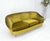Mid-Century Modern Italian MId Century Modern Gold Velvet Upholstery Cloud Shape Sofa Cast Brass For Sale - Image 3 of 12