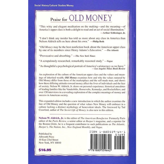 Traditional "Old Money" 1996 Aldrich, Nelson W. Jr. For Sale - Image 3 of 5