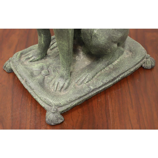 Mid 20th Century Cast Bronze Whippet Dog For Sale In Charlotte - Image 6 of 8