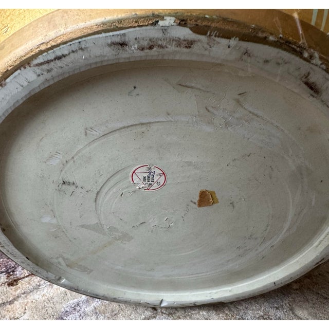 20th Century Chinese Porcelain Fish Pots / Planters — A Pair For Sale - Image 9 of 9