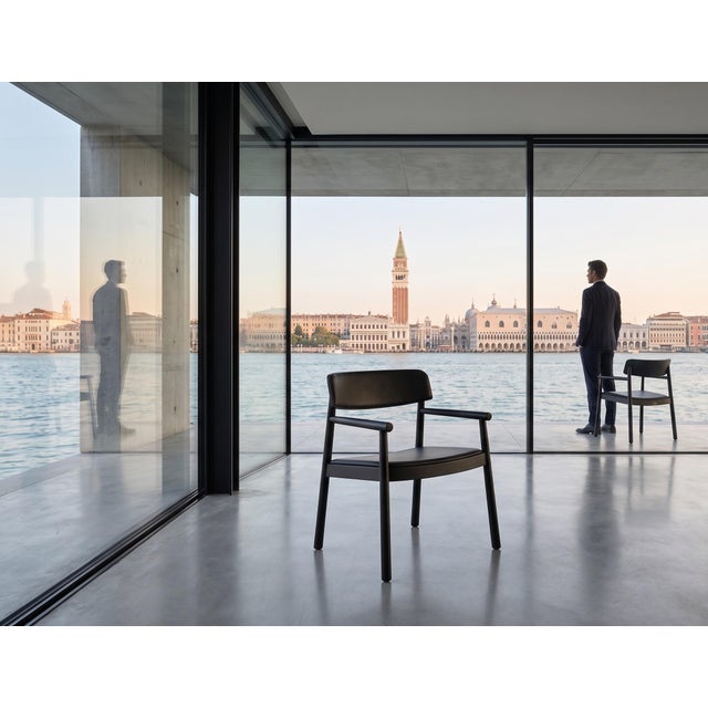 Wood Leather Timb Lounge Armchair from Normann Copenhagen, 2010s For Sale - Image 7 of 17