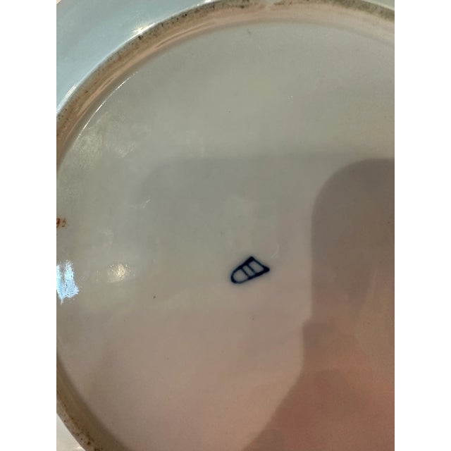 Early 19th Century Royal Vienna (1820-1827) Underglaze Plate For Sale - Image 5 of 8