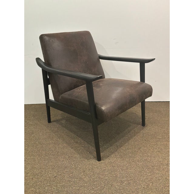 Black Dinasty Leather Chairs - Pair. For Sale - Image 8 of 8