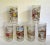 White 1950's Currier and Ives Tumbler Glasses - Set of 6 For Sale - Image 8 of 8