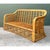 Vintage Stacked Rattan Sofa For Sale - Image 10 of 12