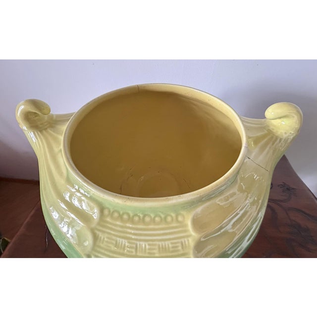 Ceramic Ceramic Cachepot by Dresser for S.C.I. Laveno, 1910 For Sale - Image 7 of 15