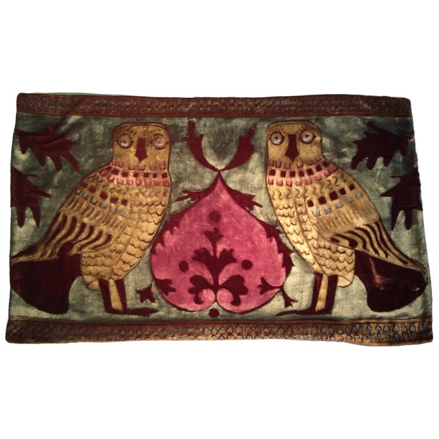 Via Venezia Textiles" extravagant pieces reflect a brilliant infusion of hand-dyed and hand-painted colors and designs...