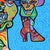 This is a one of a kind original cubist painting by San Diego artist, Alexander Arshansky. Its dimensions are 18" x 24" x...