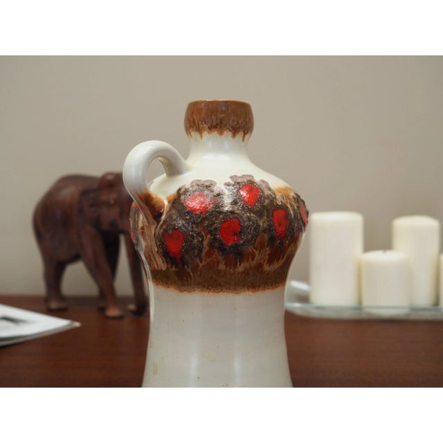 German Ceramic Jug from Strehla Keramik, 1970s For Sale - Image 6 of 10