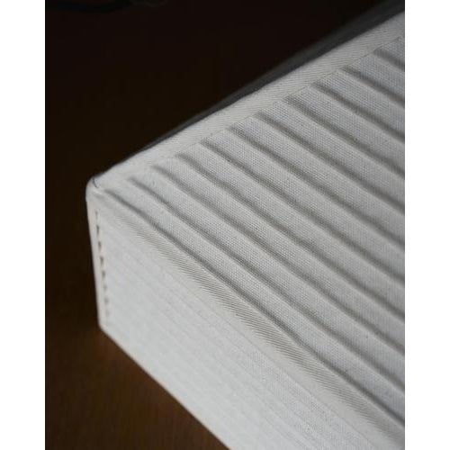 Small Piramide Pleated Pendant Lamp by Nassi For Sale - Image 6 of 14