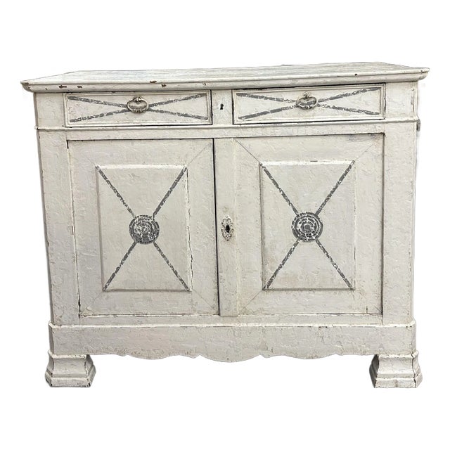 19th Century Painted Louis Philippe Commode For Sale