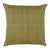 Schumacher Nils Plaid Linen Pillow In Grass For Sale