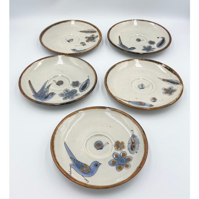 This is a beautiful, handcrafted plates from the Ken Edwards Studio, featuring the traditional El Palomar design Birds &...