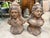 Pair Of 19th Century Italian Terracotta Busts. Offered is an unusual pair of Italian terra cotta busts of a noble man and...