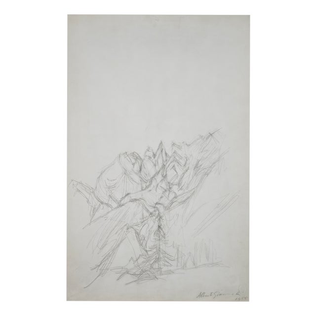 Alberto Giacometti, Landscape, 1963, Original Lithograph For Sale