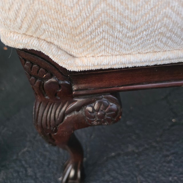 Vintage Harden Furniture Normandie Wing Chairs, Set of 4 For Sale - Image 9 of 17
