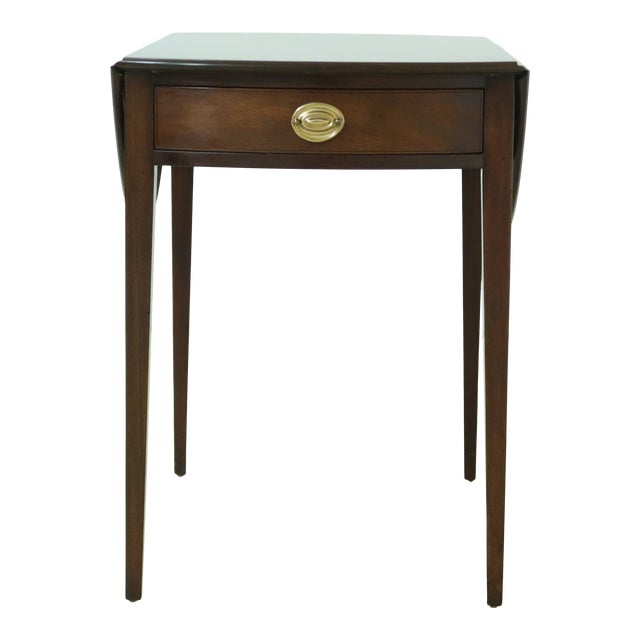 Kittinger Colonial Williamsburg Wa1206 Mahogany Pembroke Table Chairish