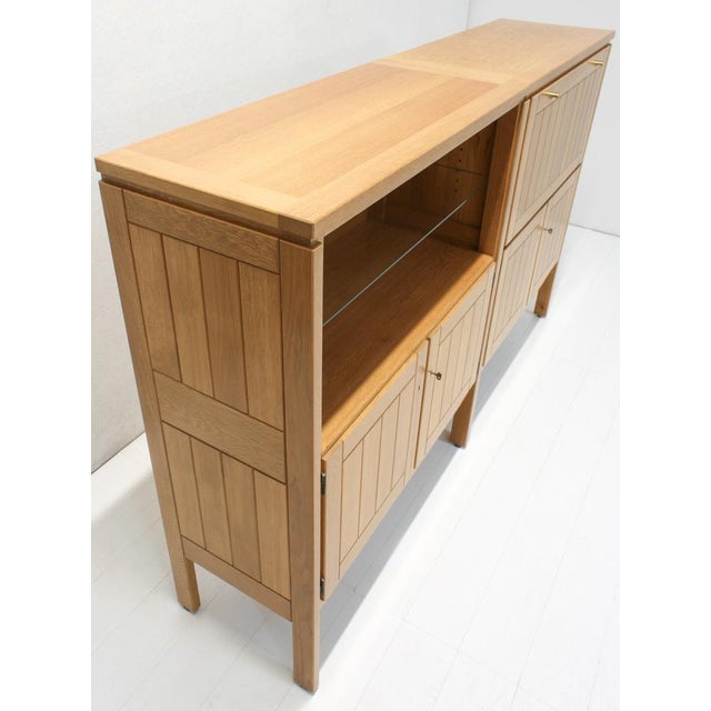 1970s Country Bar and Display Cabinets by Jos de Mey for Van Den Berghe Pauvers, 1970s, Set of 2 For Sale - Image 5 of 15