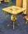 Glass French Style Coffee Table With Cherub Artwork, Bronze Accents For Sale - Image 7 of 8