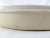 Contemporary 13-3/8" Bennington Potters Glossy White Matte Tan Oval Baker Serving Bowl For Sale - Image 3 of 13