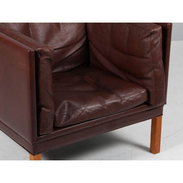 Lounge Chair attributed to Illum Wikkelsoe Holger Christensen, 1960s For Sale - Image 4 of 8