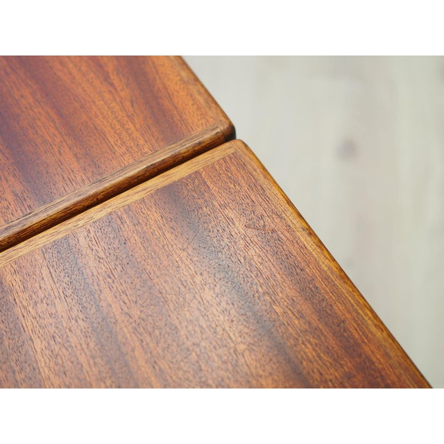 Vintage Danish Mahogany Coffee Table, 1970s For Sale - Image 13 of 15