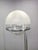 Italian Chrome Floor Lamp with Glass Globe, 1970s For Sale - Image 4 of 14
