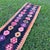 1950s Vintage Black Colorful Flatweave Kilim Rug Runner For Sale - Image 5 of 7