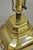 Gold Vintage Chinoiserie Chinese Ginger Jar Brass Plated Metal Table Lamps - A Pair For Sale - Image 8 of 14