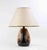 Vintage Art Deco Ceramic and Metal Table Lamp, Italy, 1970s For Sale - Image 3 of 9