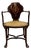 Early 20th Century English Mahogany Armchair in the style of Cornelius v. Smith For Sale
