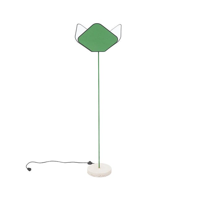with its strong visual presence, the “Trifoglio” floor lamp was conceived by Piero De Longhi for Ibis in the 1970s, a time...