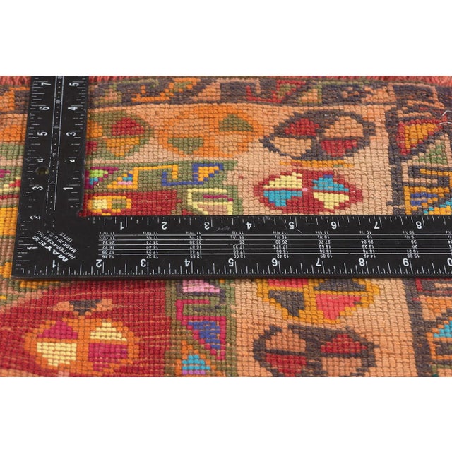 Mid 20th Century Vintage Persian Shiraz Rug - 03'05 X 04'11 For Sale In Dallas - Image 6 of 9