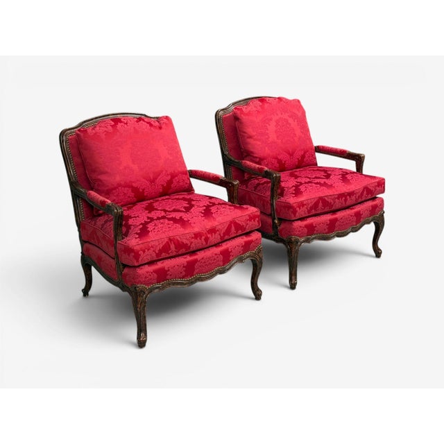 Pair of Tortoise Shell Lounge Chairs/ Marquis by Theodore Alexander, Fauteuils For Sale In New York - Image 6 of 15