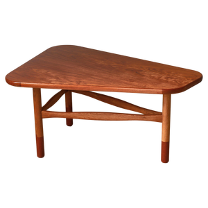 Scandinavian Modern Chunky Coffee Table by Yngve Ekström for Westbergs Furniture, 1950s